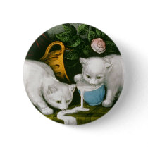 Little White Kitties - Into Mischief buttons