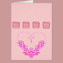 Little White Polka Dots cards