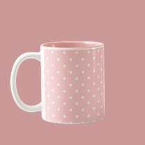 Little White Polka Dots mugs
