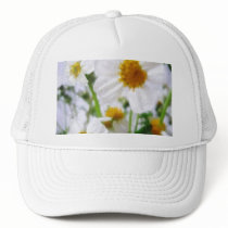 Little White Wildflowers 1 hats by LivingNature Little White Wildflowers 1 hats
