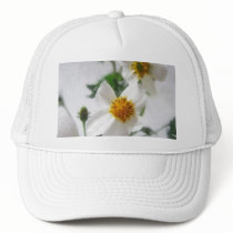 Little White Wildflowers 2 hats by LivingNature Little White Wildflowers 2 hats