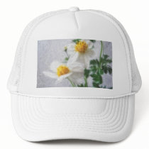 Little White Wildflowers 4 hats by LivingNature Little White Wildflowers 4 hats