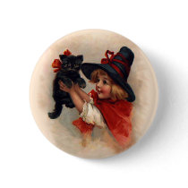 Little Witch Girl Pin