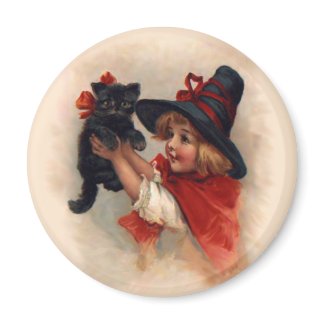 Little Witch Girl magnet