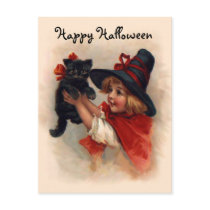 Little Witch Girl postcards