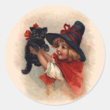 Little Witch Girl Stickers