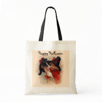 Little Witch Girl Tote bags