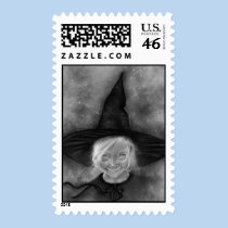 Little Witch Postage stamps