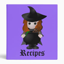Little Witch Recipe Binder
