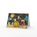 Little Witch's Magic Cauldron: Halloween card