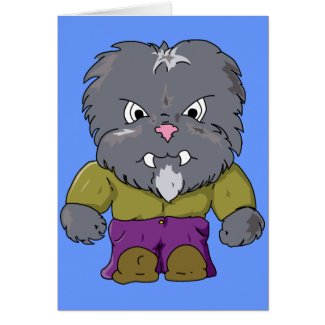 Little Wolfman card