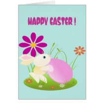 Little Yellow Bunny In The Grass cards
