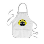 Little Yellow Ladybug Kids Apron