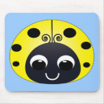 Little Yellow Ladybug Mousepad