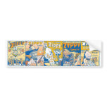 Little Zippy Comic Covers Bumper Sticker