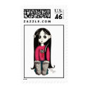 little zombie postage by dragonflycatcher13 little zombie postage