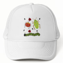 Littlebeane Bugs Insects  Ladybug Ant Caterpillar Trucker Hats