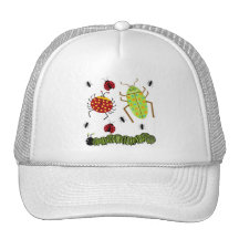 Littlebeane Bugs Insects  Ladybug Ant Caterpillar Trucker Hats
