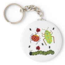 Littlebeane Bugs Insects  Ladybug Ant Caterpillar Key Chains