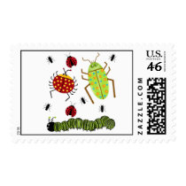 Littlebeane Bugs Postage Stamps