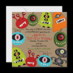 LittleBeane Monsters Invitation