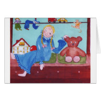 LittleGirl & TeddyBear cards