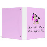 Littlest Pirate (Girl) Personalized Baby Binder