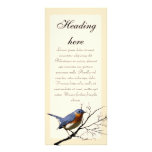 Litttle Bird Blue, customizable rack cards