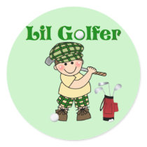Litttle Golfer Sticker