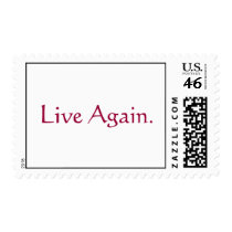 Live Again. Postage Stamps