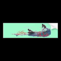 Live Aloha bumper stickers