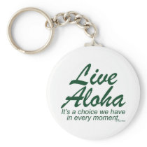Live Aloha Design Items by Paul Klink Keychains