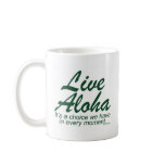 Live Aloha Stacked mugs