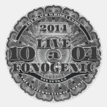 LIVE AT FONOGENIC - Round Sticker