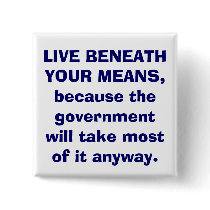 LIVE BENEATHYOUR MEANS buttons