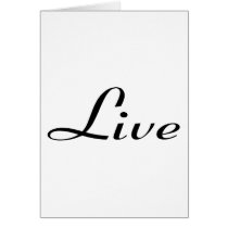 Live cards