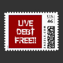 LIVE DEBT FREE!! postage