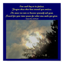 Live each day at its fullest,...Poem Poster by Me posters by pammys Live each day at its fullest,...Poem Poster by Me posters