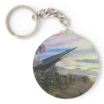 Live Fire at Kahuku by Jim Dietz Key Chain