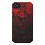 Live Forever Cross iPhone 4 Covers