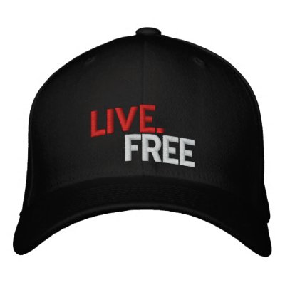 LIVE.FREE CAP EMBROIDERED BASEBALL CAP by livefree