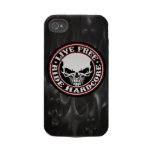 Live Free Iphone 4 Tough Cover