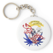 Live Free - Independence Day Keychain