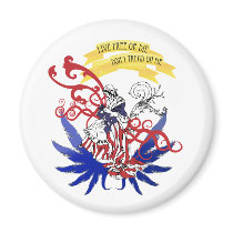 Live Free - Independence Day Fridge Magnets