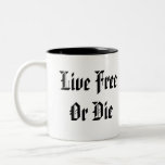 Live Free or Die - Gadsden Flag Dont Tread on Me Coffee Mug