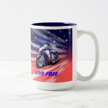 Live Free Ride Hard Mug