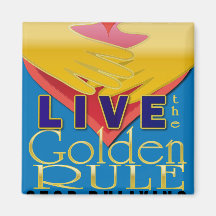 live golden rule stop bullying fridge magnet