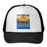live golden rule stop bullying trucker hat