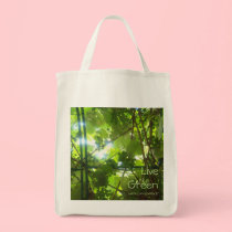 Live Green Bag by Poetlady Live Green Bag