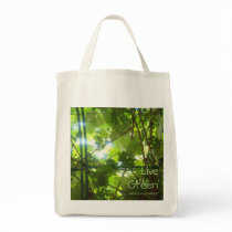 Live Green Bag by Poetlady Live Green Bag